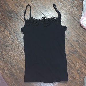 black tank top